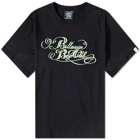 Billionaire Boys Club Men's Calligraphy Logo T-Shirt in Black