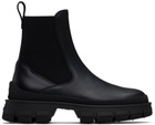 Moncler Black Hevea Chelsea Boots