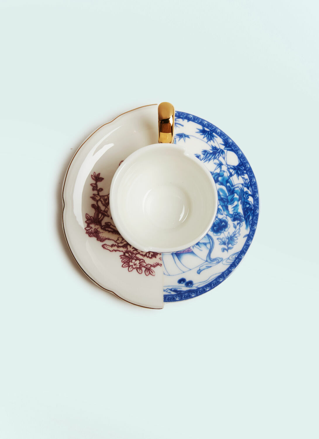 Seletti Hybrid Eufemia Coffee Cup With Saucer