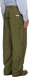 Engineered Garments Khaki Cloth Painter Trousers