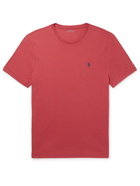 POLO RALPH LAUREN - Slim-Fit Cotton-Jersey T-Shirt - Red