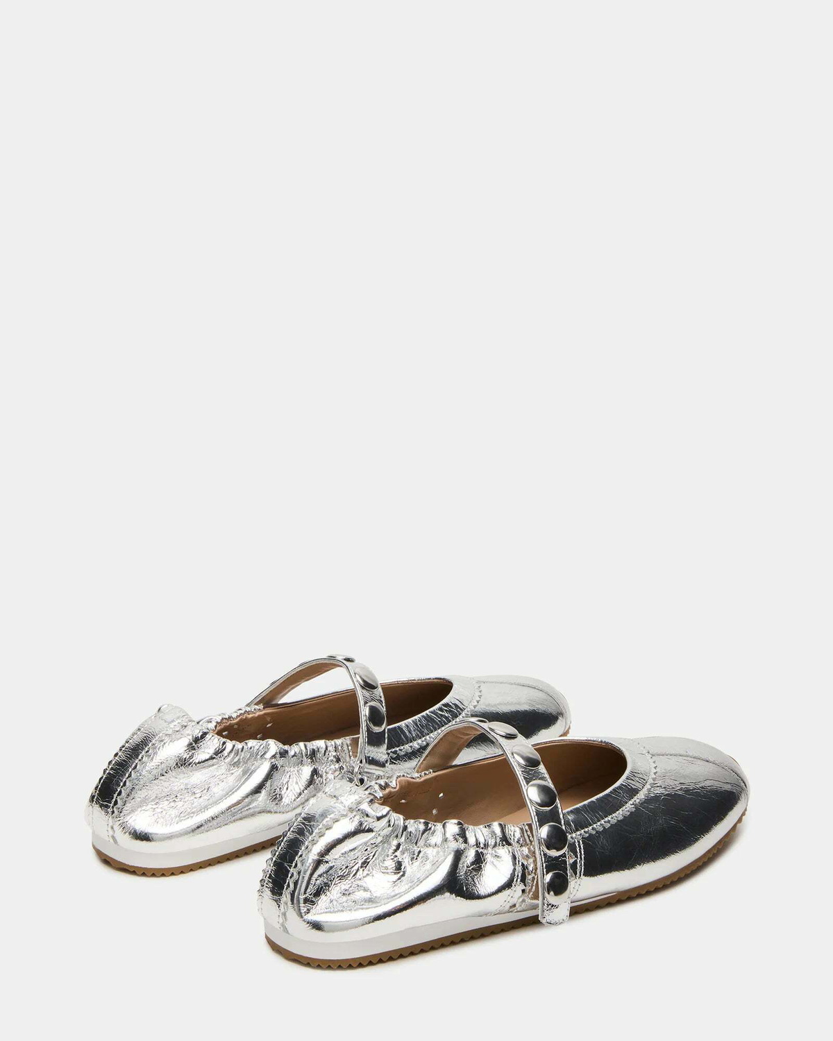 Steve Madden Anaya-S Flats in Silver