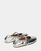Steve Madden Anaya-S Flats in Silver