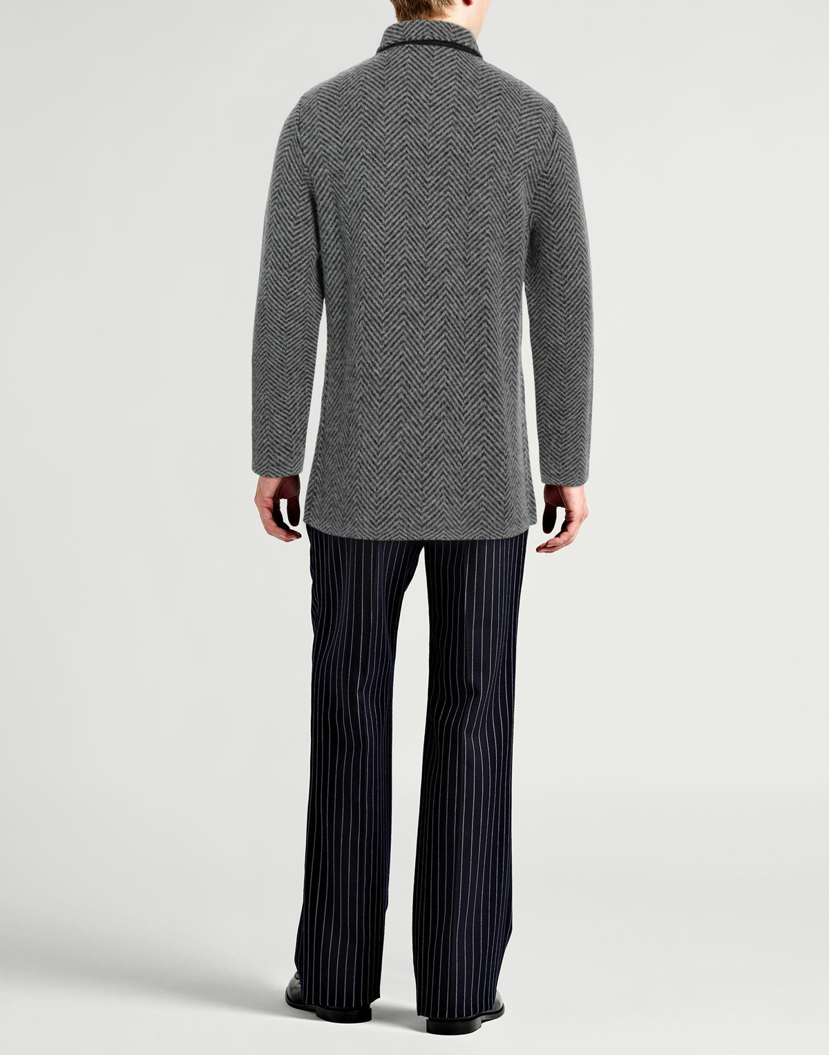 Lardini Mens Shirt in Grey