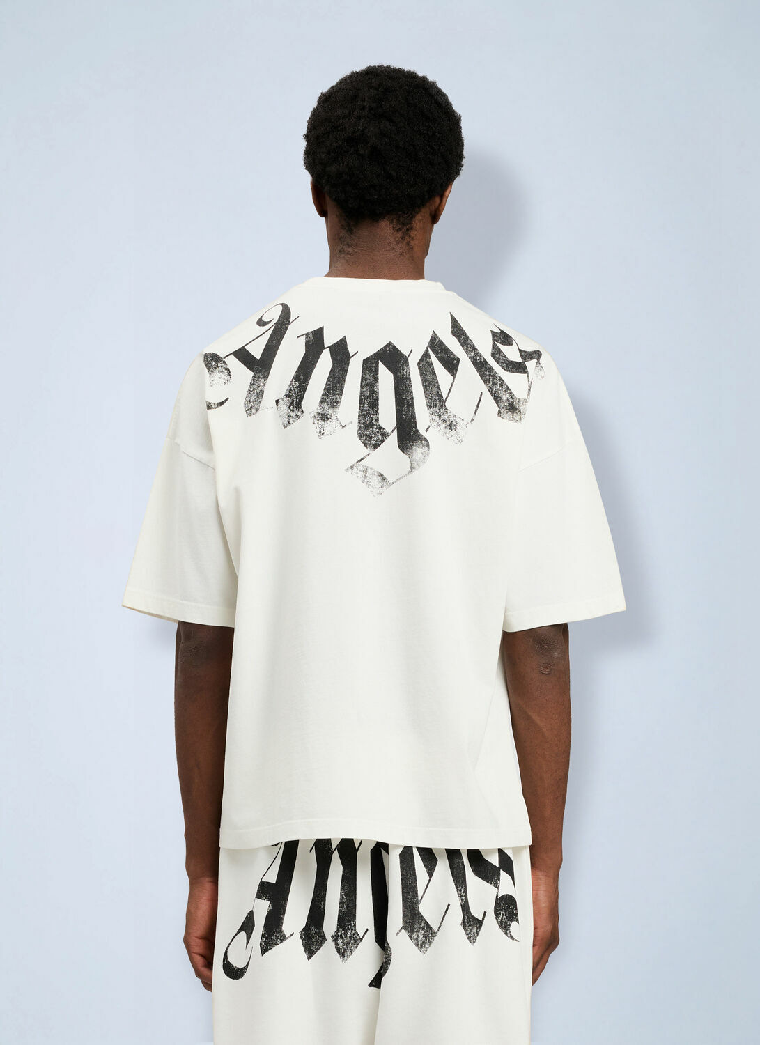 Palm Angels Big Neck Logo Loose T-Shirt