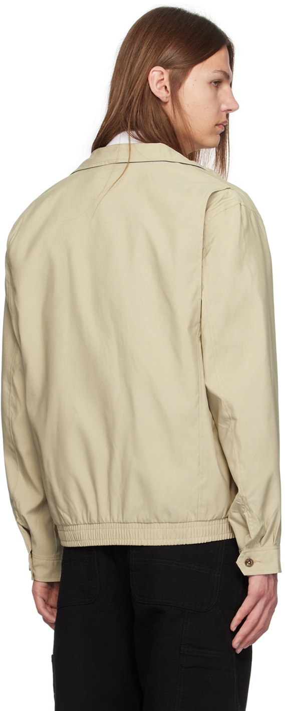 Khaki polo jacket best sale