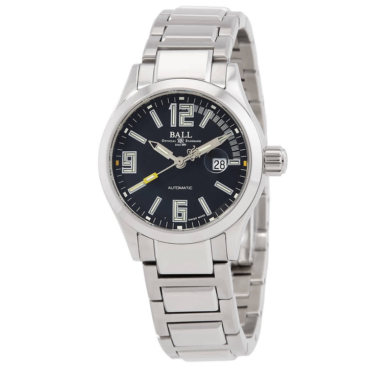 Photo: Ball Quartz Black Dial Ladies Watch NL1026C-S4A-BKGR