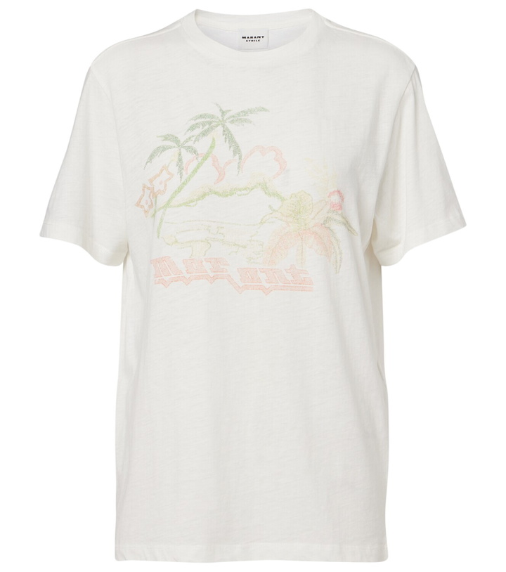 Photo: Marant Etoile Zewel printed cotton T-shirt