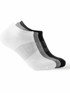 Lululemon - Three-Pack Power Stride Stretch-Knit Socks - Multi