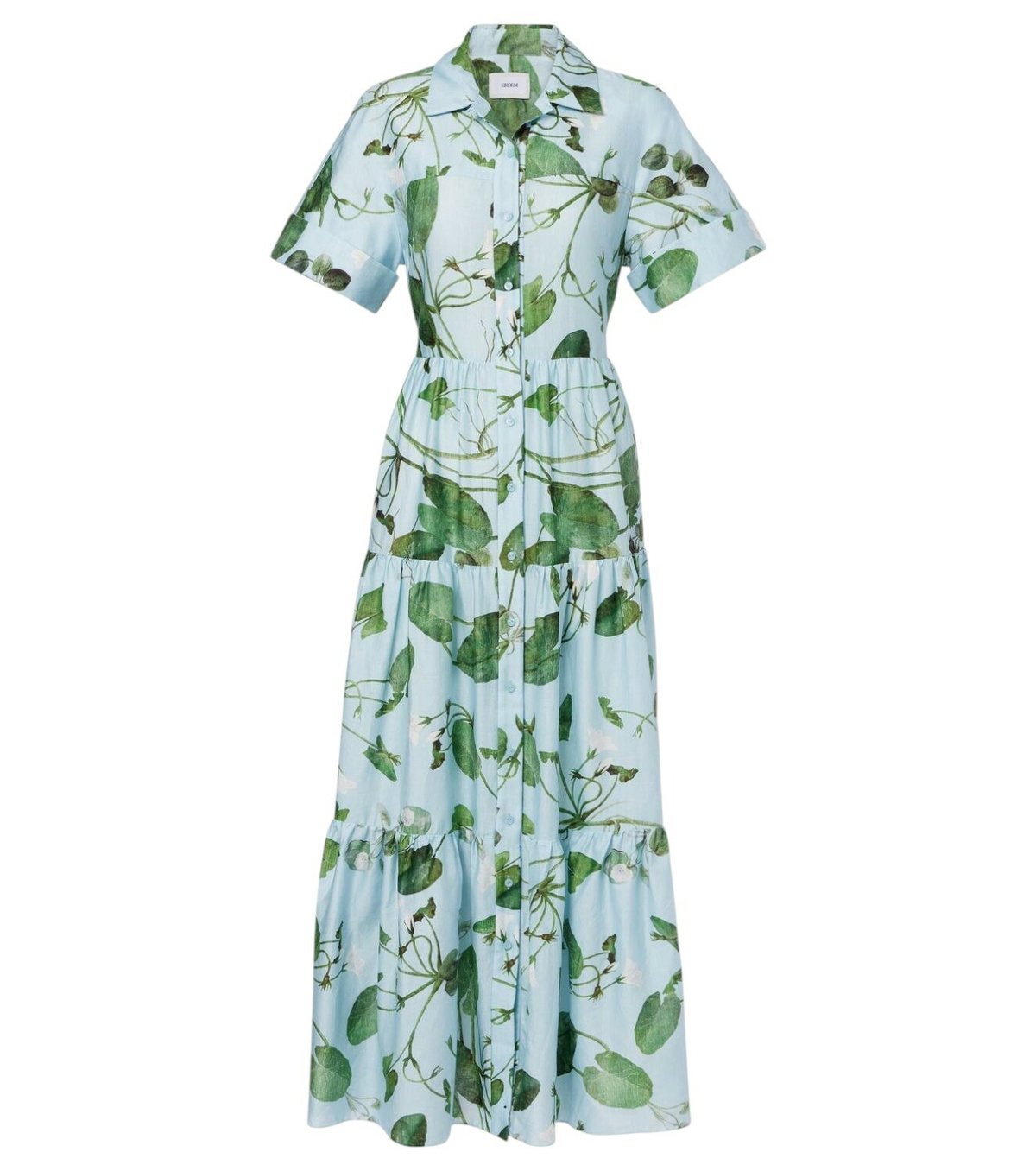 Erdem Tiered floral cotton midi dress Erdem