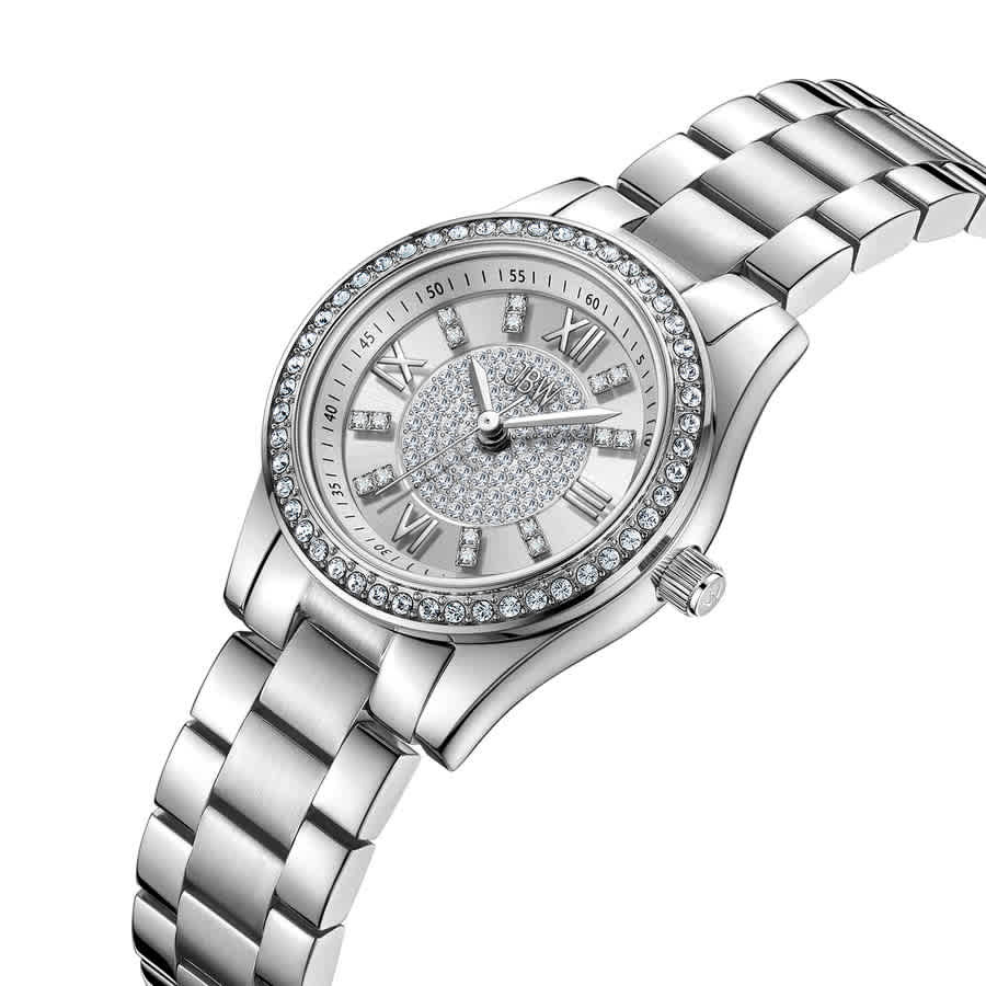 JBW Mondrian 28 Quartz Silver Dial Unisex Watch J6391B
