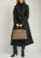 Demellier The Hudson Grained Leather top Handle bag - Taupe - One Size