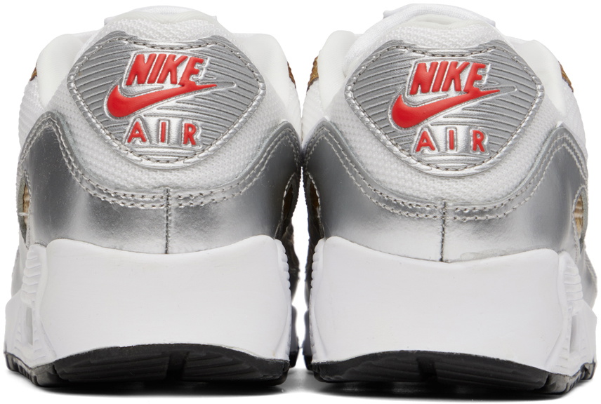 gold and silver air max