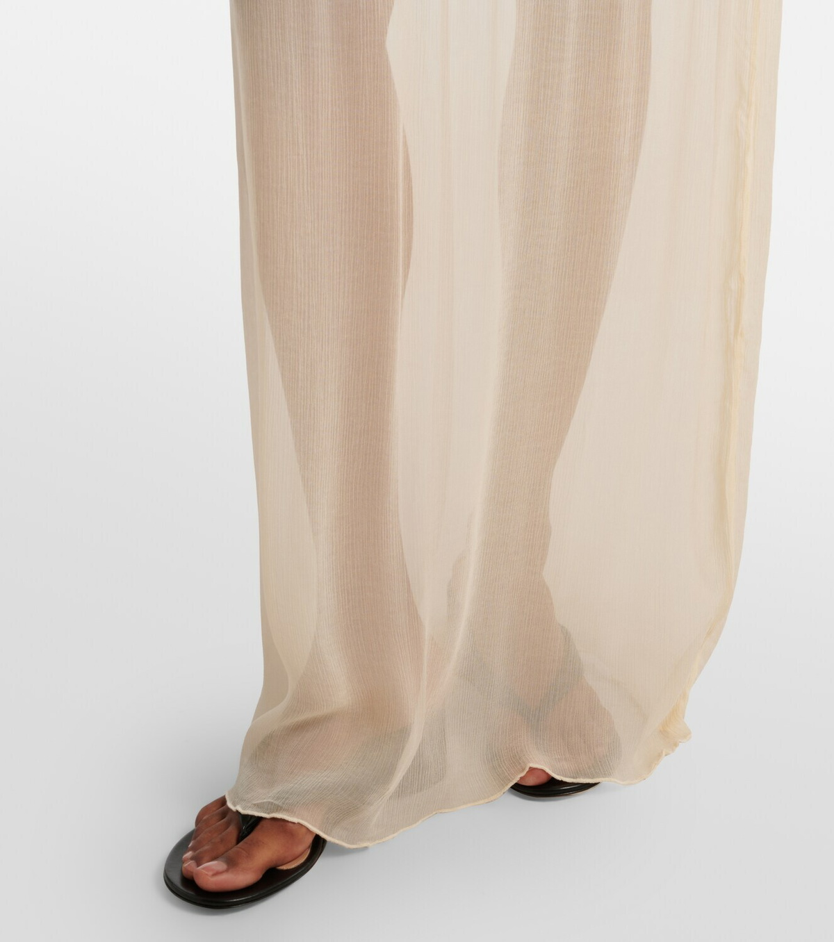Aya Muse Calla cutout ribbed maxi dress
