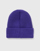 The North Face TNF LOGO BOX CUFFED BEANIE Purple Mens Cap
