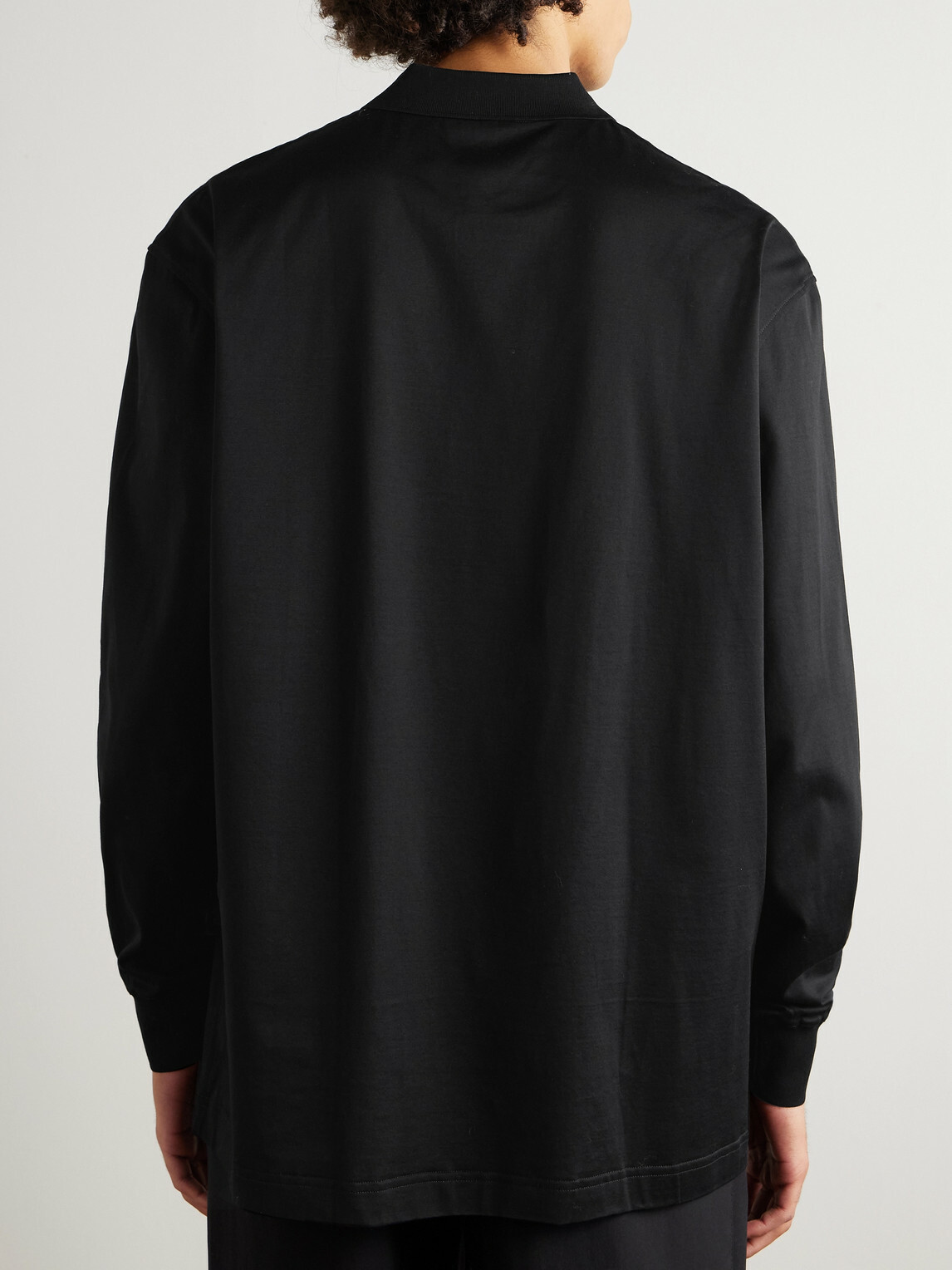Charvet - Cotton Polo Shirt - Black