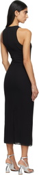 16Arlington Black Spyri Midi Dress