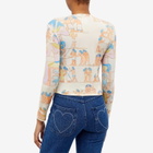 Carne Bollente Women's Hieroclits Long Sleeve Top in Multi