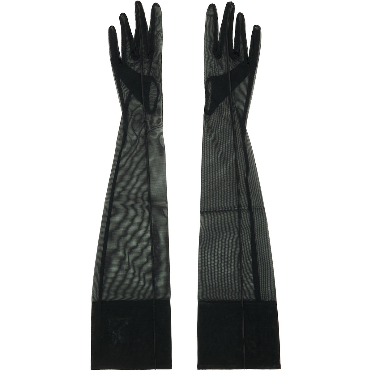 Boris Bidjan Saberi Black Moulded Leather Gloves Boris Bidjan Saberi