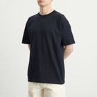 Norse Projects Men's Snekkersten Back Arch Logo T-Shirt in Dark Navy