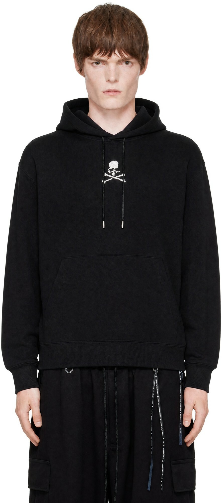mastermind JAPAN Black Loopwheel Hoodie