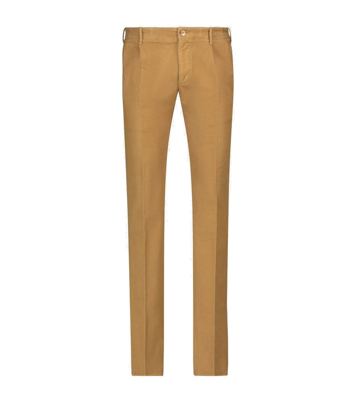 Photo: Incotex - Single-pleated chino pants