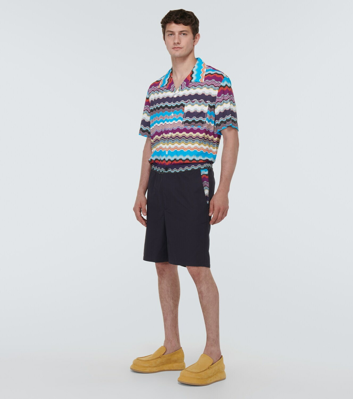 Missoni Zig-zag short-sleeved shirt Missoni