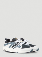 Blaze of Glory Premium Sneakers in White