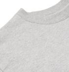 Carhartt WIP - Logo-Print Mélange Cotton-Jersey T-Shirt - Gray