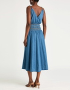 Maje Womens Midi dress in Blue