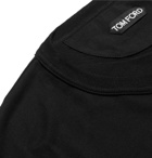 TOM FORD - Cotton-Jersey T-Shirt - Men - Black