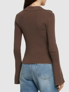 DESIGNERS REMIX Taliana Ribbed Cotton Blend Shirt