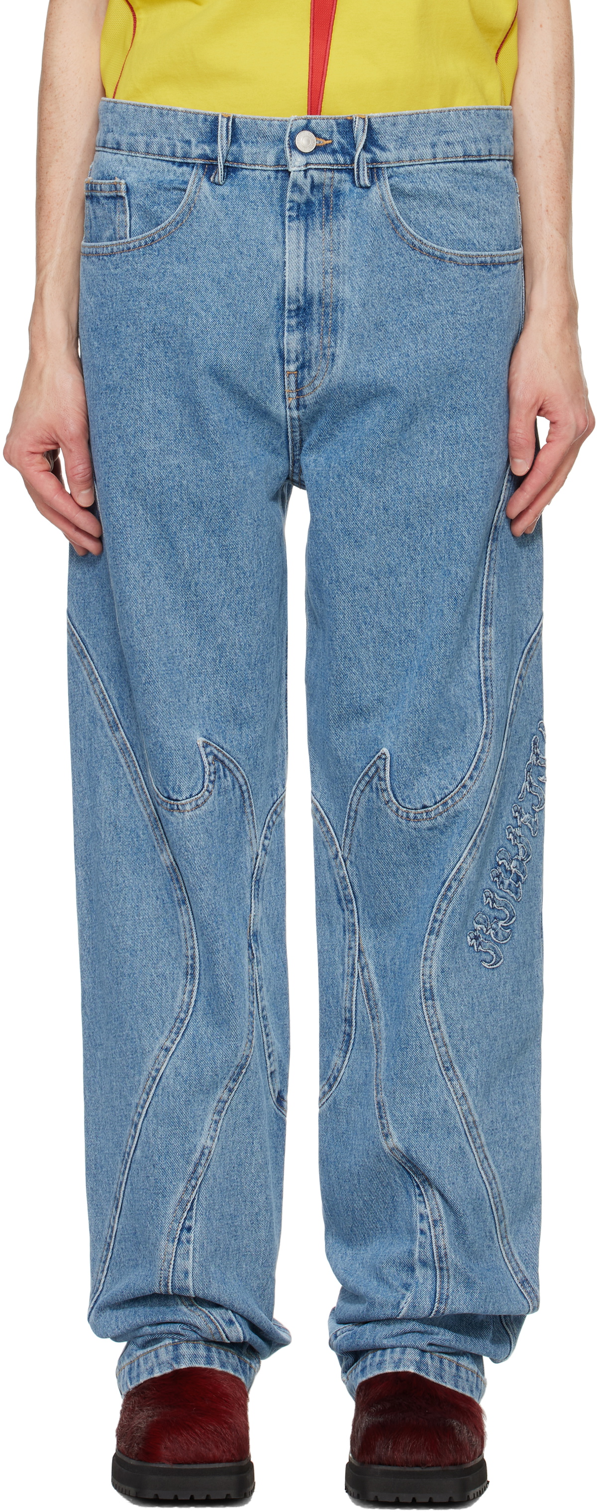 KUSIKOHC Blue Rider Jeans