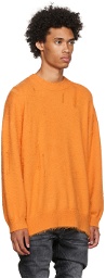 R13 Orange Oversized Sweater