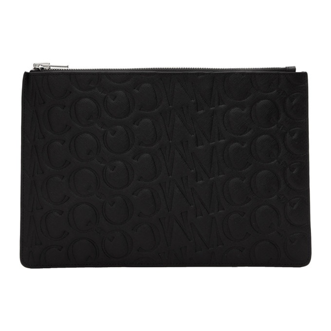 Photo: McQ Alexander McQueen Black Logo Tablet Pouch