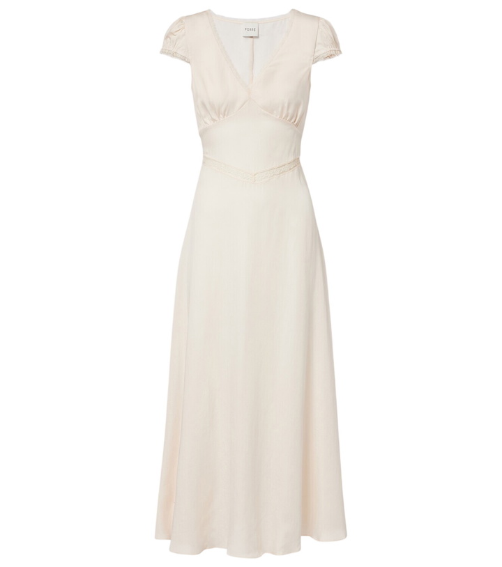 Photo: Posse Perla lace-trimmed midi dress