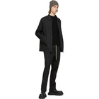 Rick Owens Black Fisherman Sweater