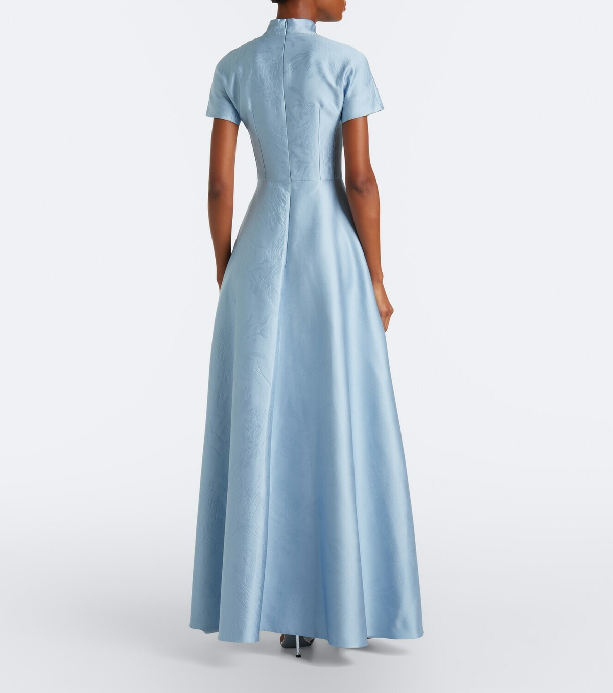 Emilia Wickstead Malinda floral cloqué gown