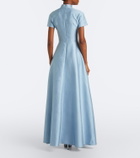 Emilia Wickstead Malinda floral cloqué gown