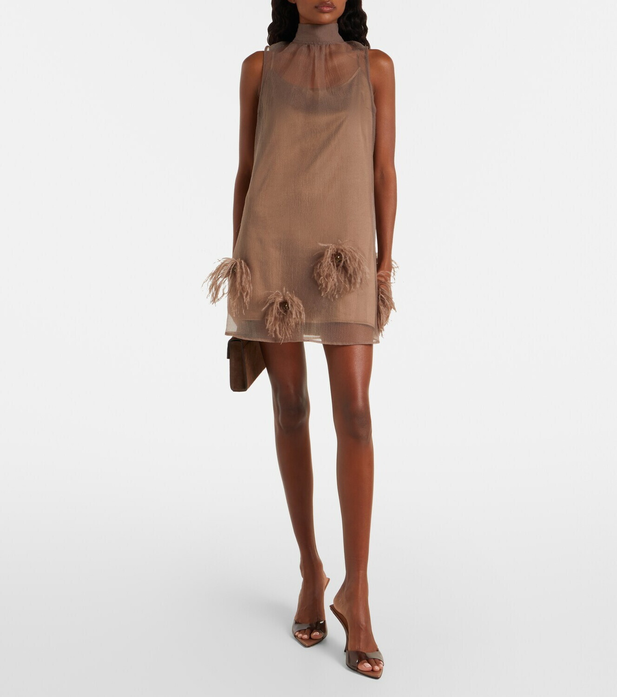 staud albee mini dress STAUD, Albee Mini Dress in Spring Day, Size Large