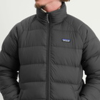Patagonia Men's Reversible Silent Down Jacket in Black