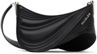 Mugler Black Medium Spiral Bag