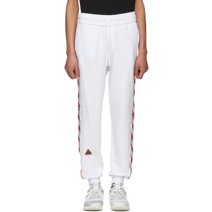 Photo: Off-White White Logo Side Tape Lounge Pants 