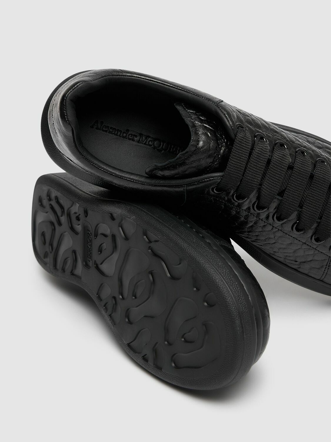 ALEXANDER MCQUEEN Oversized Leather Sneakers