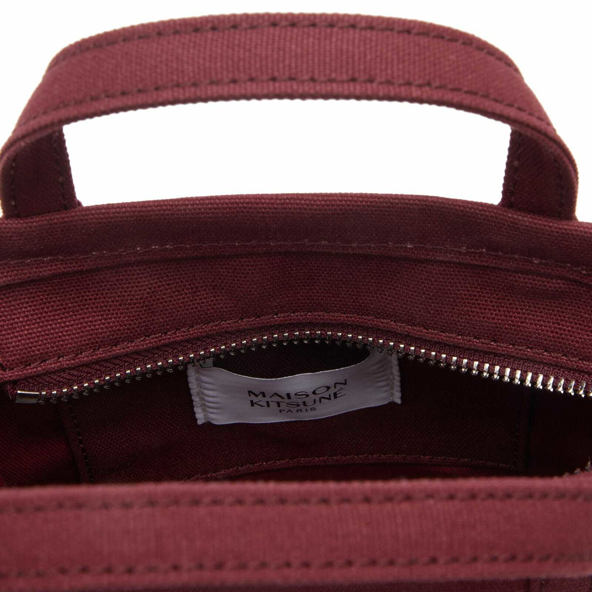 ハンドバッグ Red Fox Maison Kitsuné Women's Fox Head Mini Tote Bag in Redstar