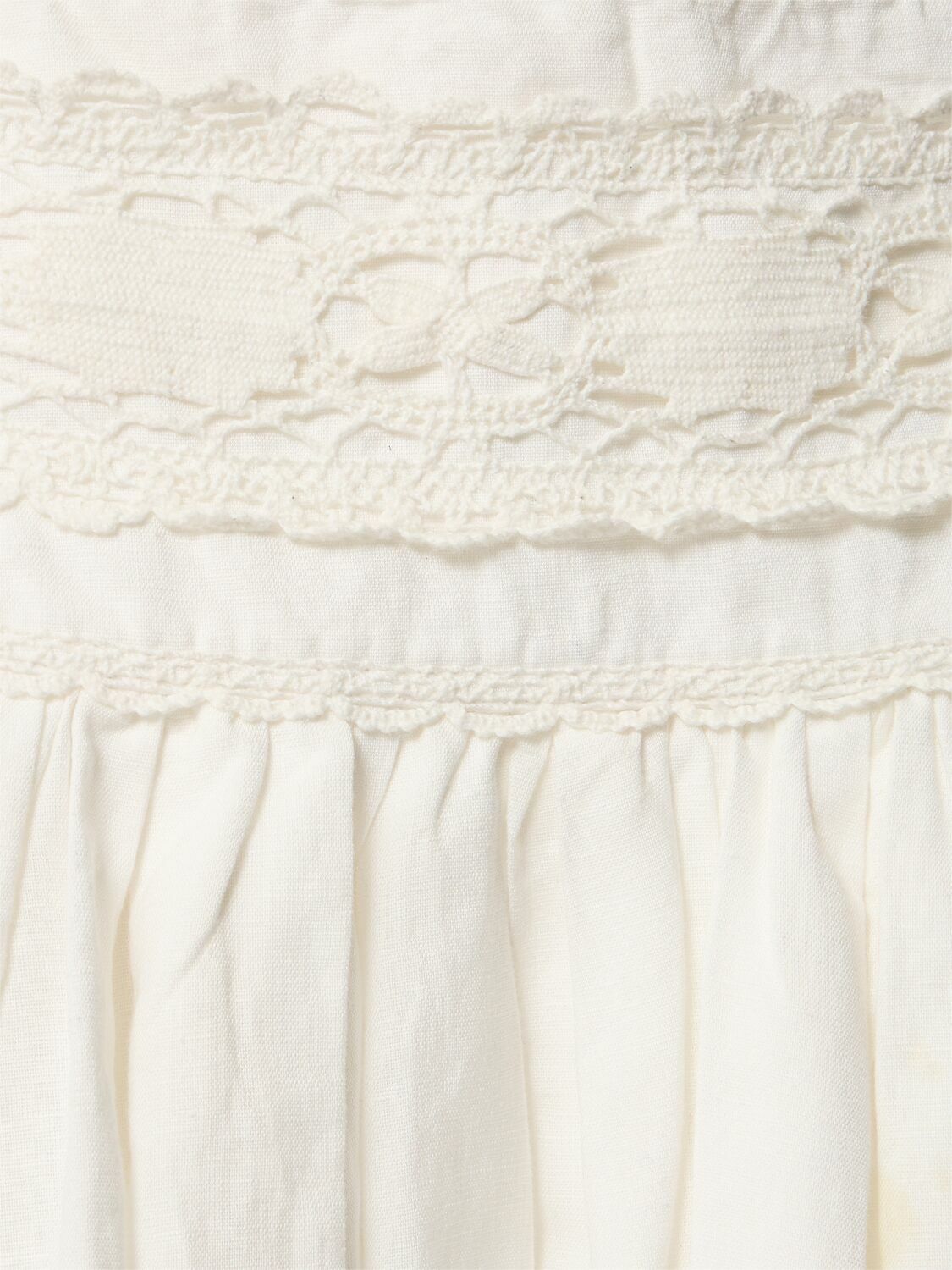 MARANT ETOILE Violana Linen & Cotton Mini Skirt Isabel