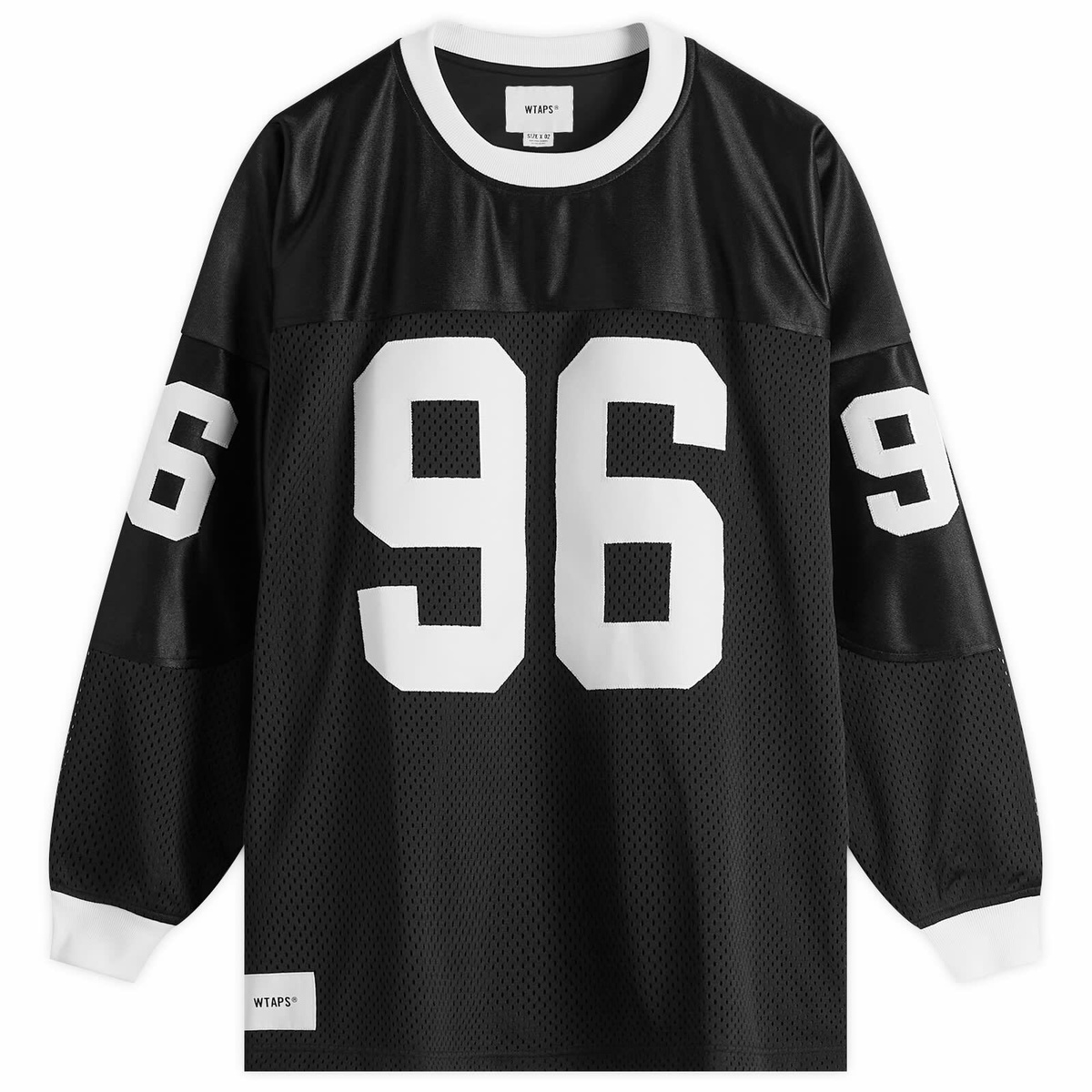 WTAPS Men's Hockey Jersey in Black WTAPS