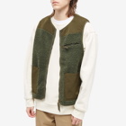 Stan Ray Men's Fleece Layer Vest in Olive