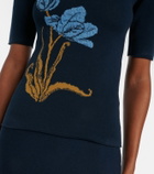 Erdem Floral jacquard sweater