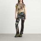Ottolinger Women's Mesh Otto T-Shirt in Morph Camo